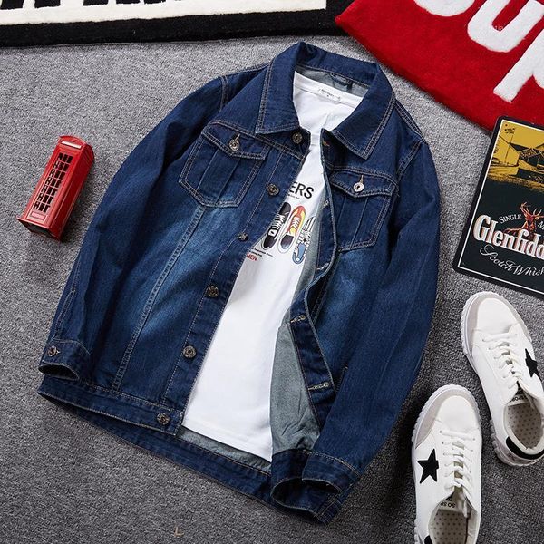 men's jackets men clothing denim jacket dark blue fashion casual shirt pocket classic simplicity coat male plus size 6xl 7xl 8xl, Black;brown
men's jackets men clothing denim jacket dark blue fashion casual shirt pocket classic simplicity coat male plus size 6xl 7xl 8xl, Black;brown