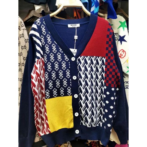 women's jackets ewsfv 2021 autumn arrive women retro fashion color stitching cardigan temperament v-neck full sleeve loose anti-aging c, Black;brown
women's jackets ewsfv 2021 autumn arrive women retro fashion color stitching cardigan temperament v-neck full sleeve loose anti-aging c, Black;brown