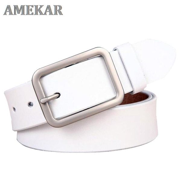 belts white leather for women's waist sliver metal buckle strap ladies jeans wild black belt 95cm, Black;brown
belts white leather for women's waist sliver metal buckle strap ladies jeans wild black belt 95cm, Black;brown