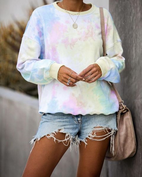 women's hoodies & sweatshirts autumn fashion gradient print sweatshirt ladies round neck long-sleeve pullover sportswear casual shirt, Black
women's hoodies & sweatshirts autumn fashion gradient print sweatshirt ladies round neck long-sleeve pullover sportswear casual shirt, Black