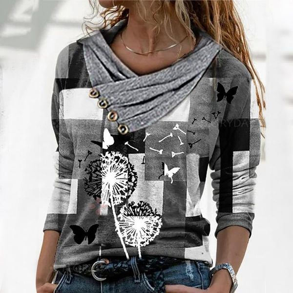 women's blouses & shirts fashsiualy 3d cat vintage blouse shirt women ladies cross v-neck buttons casual long sleeve clothing, White
women's blouses & shirts fashsiualy 3d cat vintage blouse shirt women ladies cross v-neck buttons casual long sleeve clothing, White