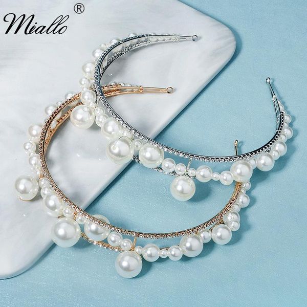 hair clips & barrettes miallo bridal hairband pearl headband for women accessories party headbands tiaras and crowns headpiece jewelry gifts, Golden;silver
hair clips & barrettes miallo bridal hairband pearl headband for women accessories party headbands tiaras and crowns headpiece jewelry gifts, Golden;silver