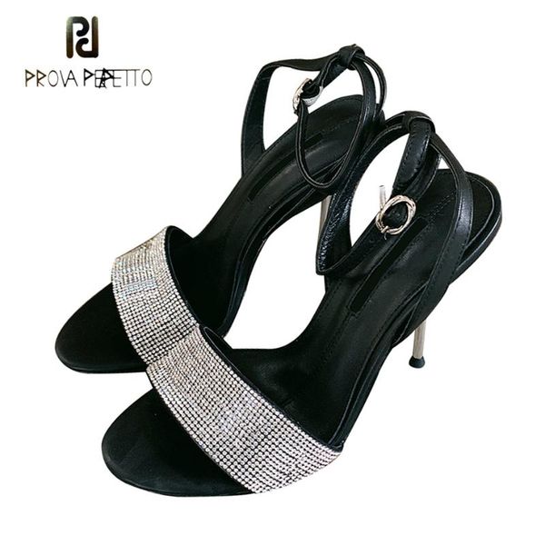 prova perfetto women summer sandal luxury crystal ankle strap gladiator peep toe metal thin heel party wedding shoes sandals, Black
prova perfetto women summer sandal luxury crystal ankle strap gladiator peep toe metal thin heel party wedding shoes sandals, Black