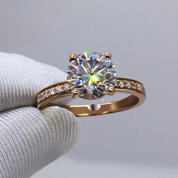 cluster rings luxurious 18k rose gold ring 4 moissanite engagement anniversary vvs1 jewelry, Golden;silver
cluster rings luxurious 18k rose gold ring 4 moissanite engagement anniversary vvs1 jewelry, Golden;silver