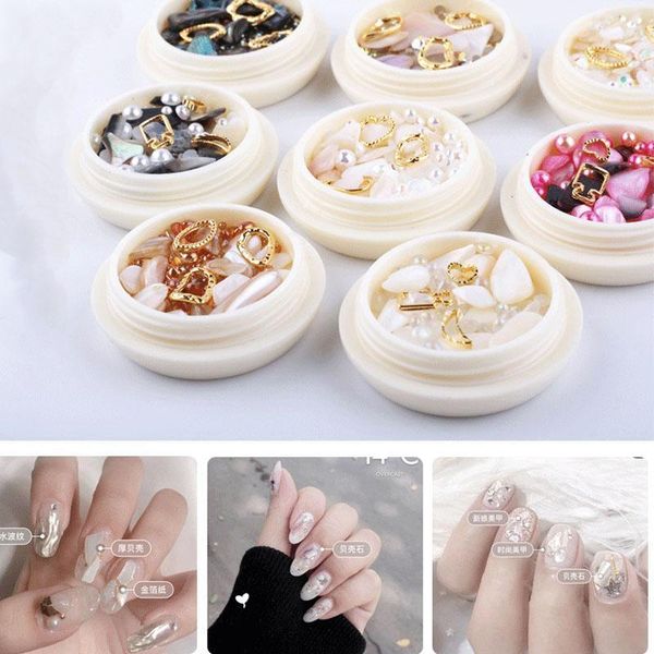 box nail art decorations 3d shiny abalone pearl shell flake rhinestone supplies charms spangles tips manicure accessories1, Silver;gold
box nail art decorations 3d shiny abalone pearl shell flake rhinestone supplies charms spangles tips manicure accessories1, Silver;gold