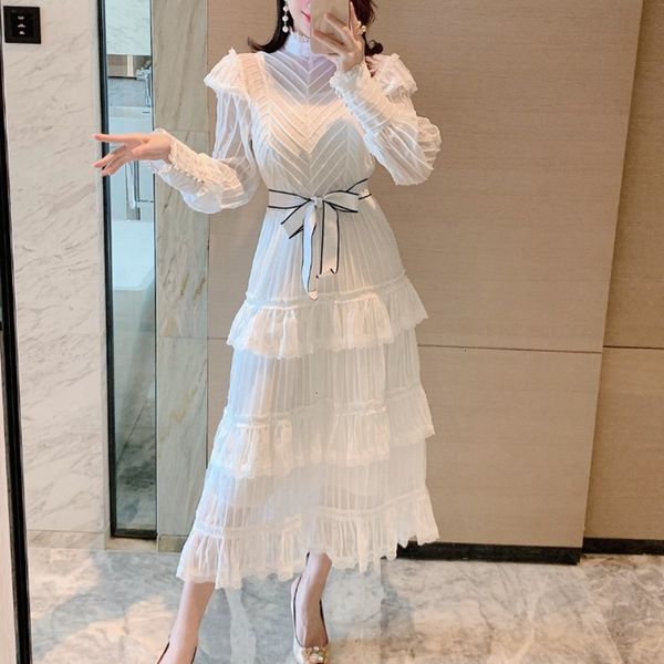 casual dresses women autumn fashion runway party cake midi dress lace ruffles long sleeve high waist bodycon ladies a-line 97t0, Black;gray
casual dresses women autumn fashion runway party cake midi dress lace ruffles long sleeve high waist bodycon ladies a-line 97t0, Black;gray