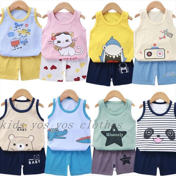 2 pieces set children boy clothing sets 1 3 4 5 years baby cute cartoon shorts sleeveless vest kids, White
2 pieces set children boy clothing sets 1 3 4 5 years baby cute cartoon shorts sleeveless vest kids, White