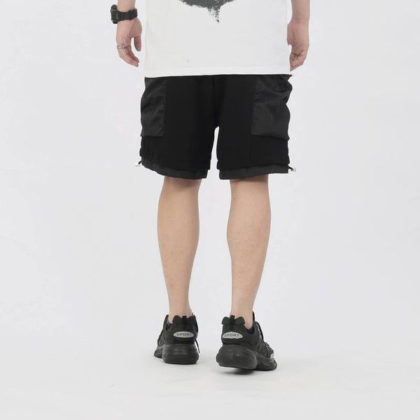 men's shorts high street clean black pockets cargo steatwear drawstring arnodefrance adf 1567, White;black
men's shorts high street clean black pockets cargo steatwear drawstring arnodefrance adf 1567, White;black