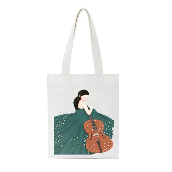 shopping bags cartoon guitar girl print women tote beach bag canvas reusable schoolgirl big capacity shoulder ladies handbag
shopping bags cartoon guitar girl print women tote beach bag canvas reusable schoolgirl big capacity shoulder ladies handbag
