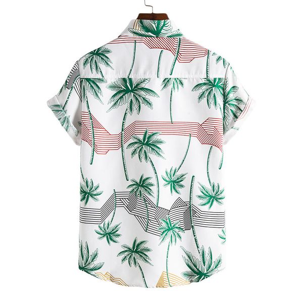 coconut tree print tropical style design hawaiian style men's short-sleeved shirt geometric print party beach daily casual lapel, White;black
coconut tree print tropical style design hawaiian style men's short-sleeved shirt geometric print party beach daily casual lapel, White;black