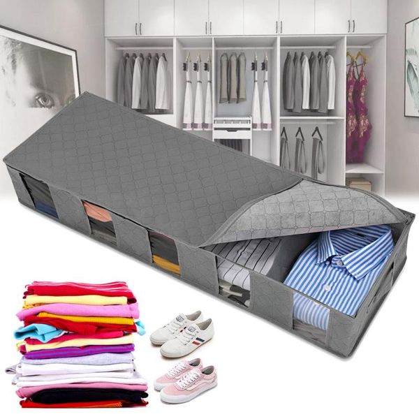 clothing & wardrobe storage 1/2pcs foldable underbed bag large under bed boxes closet organization breathable clothes bags
clothing & wardrobe storage 1/2pcs foldable underbed bag large under bed boxes closet organization breathable clothes bags