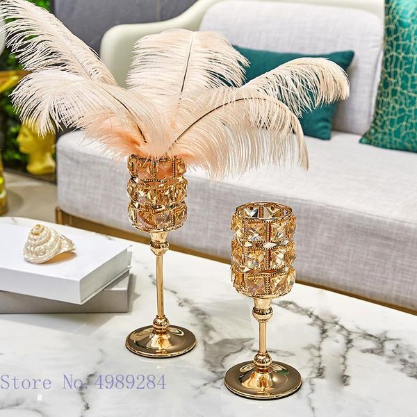 candle holders golden metal glass holder tall feet crystal flower deskcrafts ornaments shooting props home decoration
candle holders golden metal glass holder tall feet crystal flower deskcrafts ornaments shooting props home decoration