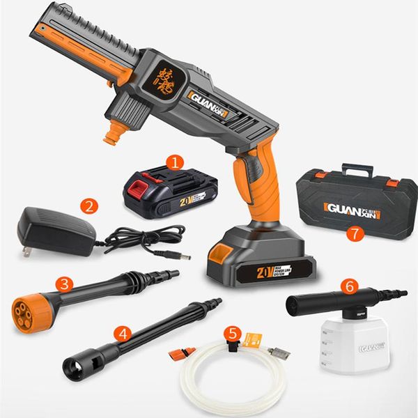 2500mah high pressure car washer water gun foam generator cordless washing machine nozzle pump cleaning rechargeable
2500mah high pressure car washer water gun foam generator cordless washing machine nozzle pump cleaning rechargeable