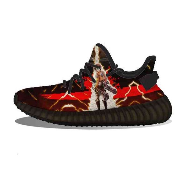 manual customizationanime-attack on titan-eren jaeger running shoes mesh printed mens womens trainers outdoor sports sneakers, Black;white
manual customizationanime-attack on titan-eren jaeger running shoes mesh printed mens womens trainers outdoor sports sneakers, Black;white