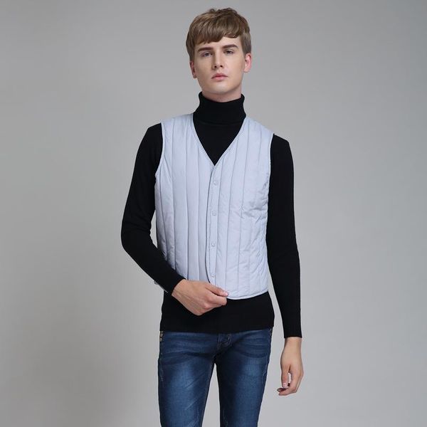 men's vests men 2021 autumn winter warm sleeveless jacket waistcoat vest fashion casual coats mens, Black;white
men's vests men 2021 autumn winter warm sleeveless jacket waistcoat vest fashion casual coats mens, Black;white