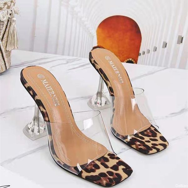dress shoes 2021 leopard print sandals open toe high heels women transparent perspex slippers heel clear size36-43, Black
dress shoes 2021 leopard print sandals open toe high heels women transparent perspex slippers heel clear size36-43, Black