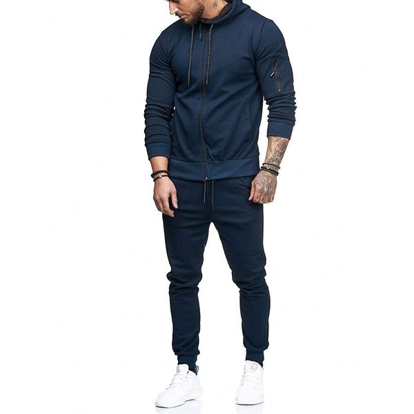 men's tracksuits muscle fashion casual sportswear autumn hooded pullover jaet suit, Gray
men's tracksuits muscle fashion casual sportswear autumn hooded pullover jaet suit, Gray