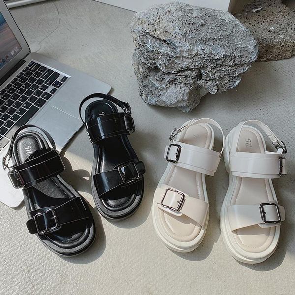 sandals women 2021 summer white casual platform shoes fashion black chunky sole ankle buckle strap sport sandels
sandals women 2021 summer white casual platform shoes fashion black chunky sole ankle buckle strap sport sandels