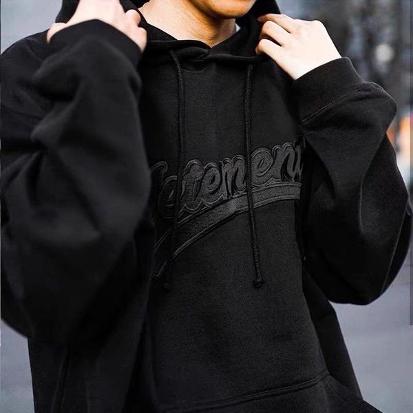 men's hoodies & sweatshirts 2021fw vetement embroidery logo men women 1:1 heavy fabric hooded warm pullover, Black
men's hoodies & sweatshirts 2021fw vetement embroidery logo men women 1:1 heavy fabric hooded warm pullover, Black