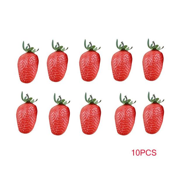 10pcs artificial fruit fake strawberry plastic simulation ornament craft pography props christmas home decor party decoration
10pcs artificial fruit fake strawberry plastic simulation ornament craft pography props christmas home decor party decoration