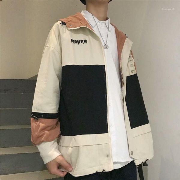 men's trench coats oversized man cotton casual loose design autumn jackets overcoat jacket hoodie, Tan;black
men's trench coats oversized man cotton casual loose design autumn jackets overcoat jacket hoodie, Tan;black