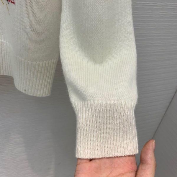 women's sweaters z11597 fashion 2021 runway luxury european design party style clothing, White;black
women's sweaters z11597 fashion 2021 runway luxury european design party style clothing, White;black