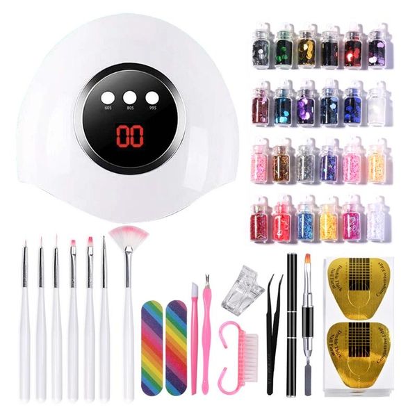 nail art kits 1set uv led lamp dryer gel polish kit soak off electric nails drill set c1ff
nail art kits 1set uv led lamp dryer gel polish kit soak off electric nails drill set c1ff