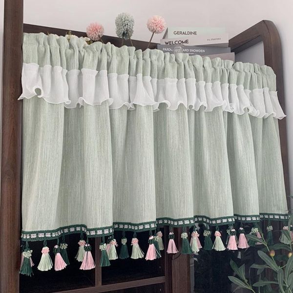 curtain & drapes american light green kitchen short window half-curtains tassel pleats design decor living room cafe small cabinet drapery x
curtain & drapes american light green kitchen short window half-curtains tassel pleats design decor living room cafe small cabinet drapery x