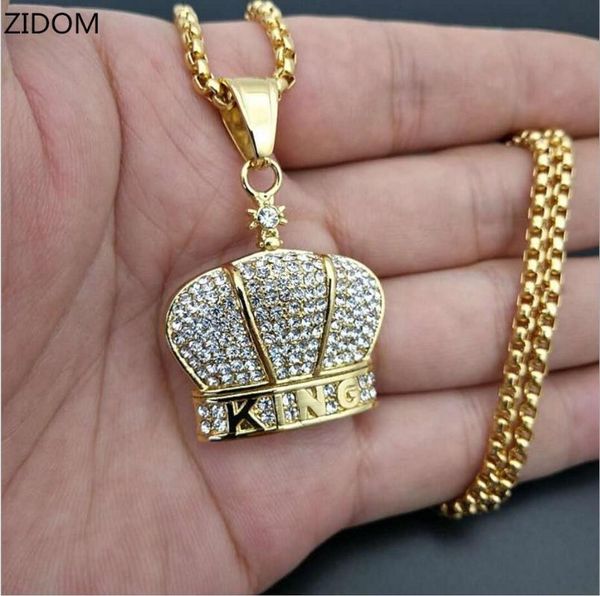 pendant necklaces 2021 arrived men hiphop iced out king of crown 316l stainless steel fashion hip hop necklace jewelry gifts, Silver
pendant necklaces 2021 arrived men hiphop iced out king of crown 316l stainless steel fashion hip hop necklace jewelry gifts, Silver