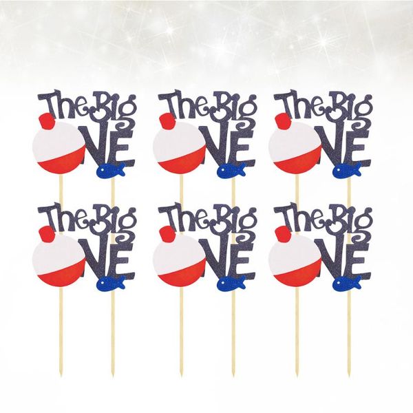 other festive & party supplies 6pcs fishing themed cake picks the big one letter cupcake decoration
other festive & party supplies 6pcs fishing themed cake picks the big one letter cupcake decoration