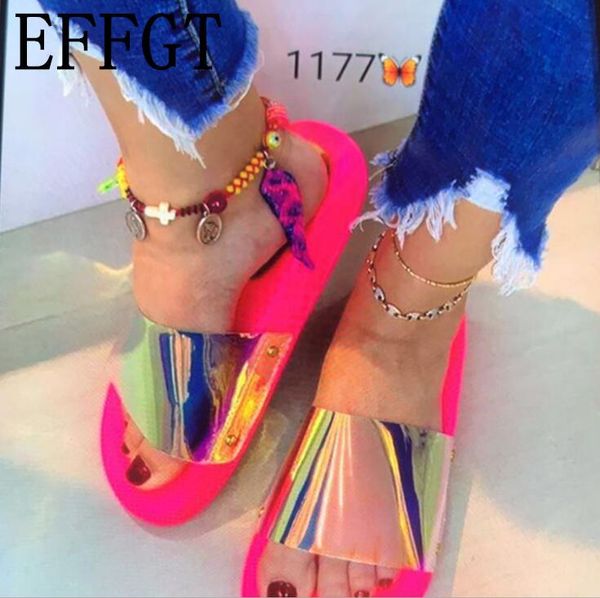 slippers effgt bling summer women slipper ladies open toe comfort slip on flat leisure sandals female outdoor beach a321, Black
slippers effgt bling summer women slipper ladies open toe comfort slip on flat leisure sandals female outdoor beach a321, Black