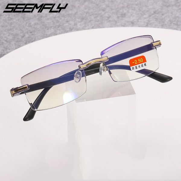 fashion sunglasses frames seemfly tr90 finished myopia glasses anti blue light student short sight eyewear -1.0 -1.5 -2.0 -2.5 -3.0 -3.5 -4., Black
fashion sunglasses frames seemfly tr90 finished myopia glasses anti blue light student short sight eyewear -1.0 -1.5 -2.0 -2.5 -3.0 -3.5 -4., Black
