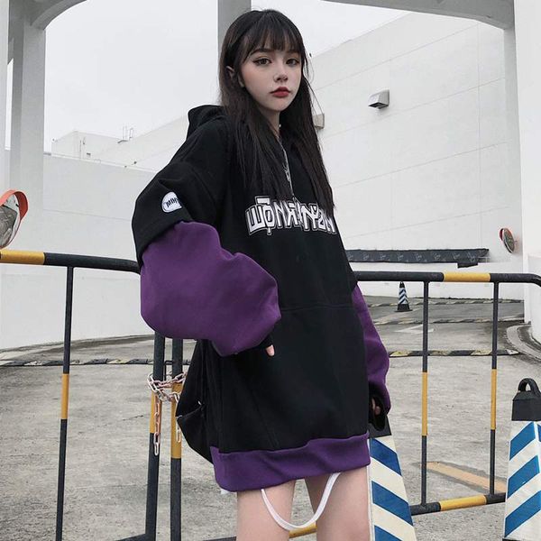 fl19410 fashion brand autumn and winter clothing 2020 new harajuku letter hooded street hip hop plush sweater girl, Black
fl19410 fashion brand autumn and winter clothing 2020 new harajuku letter hooded street hip hop plush sweater girl, Black
