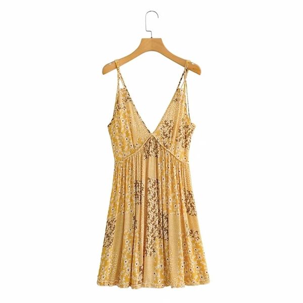 casual woman yellow spaghetti strap v neck cotton dress summer fashion ladies backless mini es female soft 210515, Black;gray
casual woman yellow spaghetti strap v neck cotton dress summer fashion ladies backless mini es female soft 210515, Black;gray