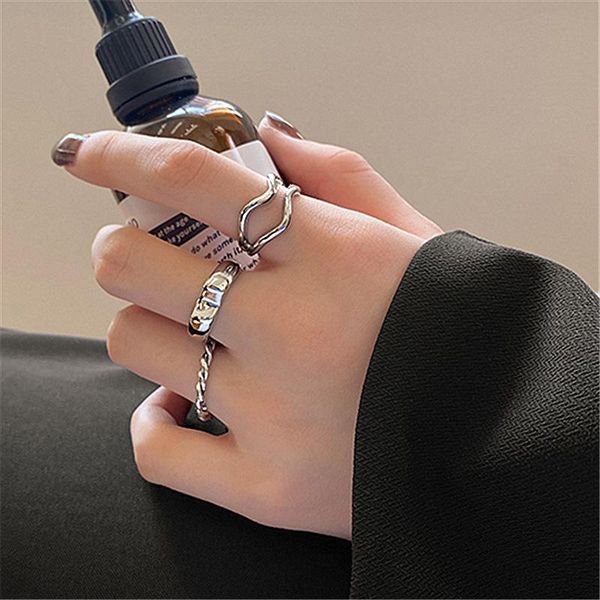 wedding rings three-piece metal geometry ring fashion personality hip-hop punk index finger tail girl women jewelry gift accessories, Slivery;golden
wedding rings three-piece metal geometry ring fashion personality hip-hop punk index finger tail girl women jewelry gift accessories, Slivery;golden