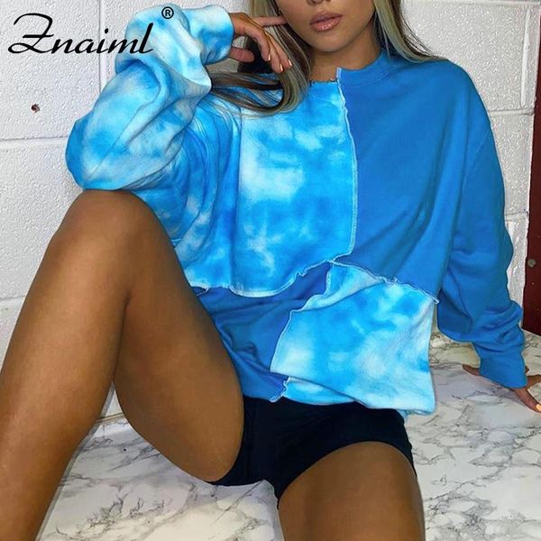 znaiml autumn fashion vintage tie-dye patchwork sweatshirts women harajuku streetwear casual long sleeve crewneck oversized women's hoo, Black
znaiml autumn fashion vintage tie-dye patchwork sweatshirts women harajuku streetwear casual long sleeve crewneck oversized women's hoo, Black