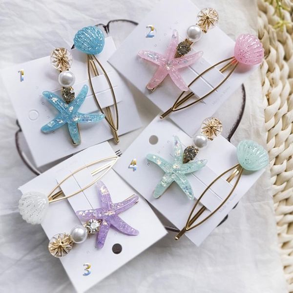 hair clips & barrettes acetate shell starfish hairpin combination cute word clip bangs, Golden;silver
hair clips & barrettes acetate shell starfish hairpin combination cute word clip bangs, Golden;silver