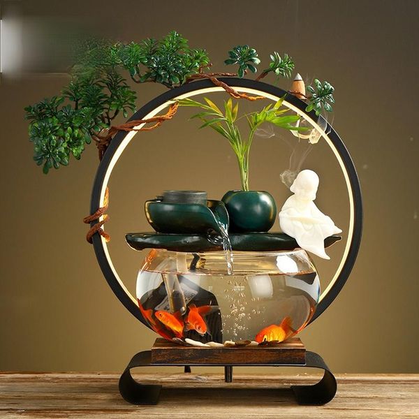 aquariums creative table fish tank stand landscape goldfish led light chinese style ecosystem peceras accessories
aquariums creative table fish tank stand landscape goldfish led light chinese style ecosystem peceras accessories