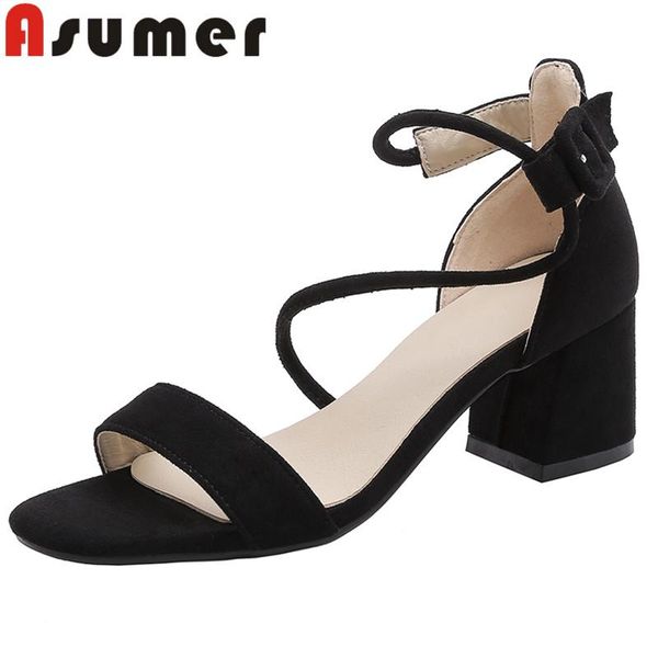 summer high heels sandals shoes thick peep toe buckle comfortable party casual women's size big31-47, Black
summer high heels sandals shoes thick peep toe buckle comfortable party casual women's size big31-47, Black