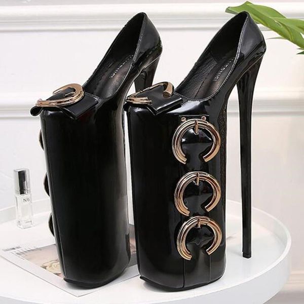 women hate sky high 30cm stiletto pumps large size female shoes quality super round head waterproof dress, Black
women hate sky high 30cm stiletto pumps large size female shoes quality super round head waterproof dress, Black