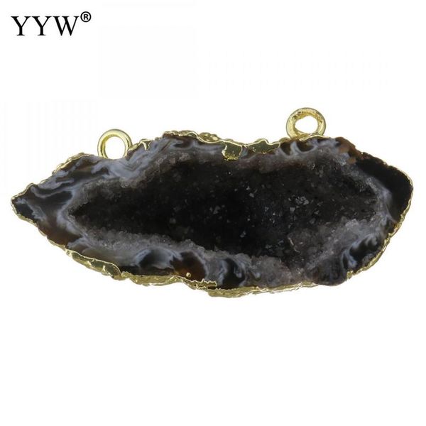 pendants ice quartz agates pendant natural stone geometric charms double-hole for jewelry necklace bracelet making 2021 trendy, Black
pendants ice quartz agates pendant natural stone geometric charms double-hole for jewelry necklace bracelet making 2021 trendy, Black