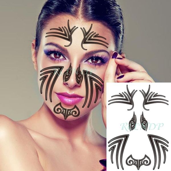 temporary tattoos waterproof tattoo sticker maori tribal creative face culture art tatto flash tatoo fake for girl women men
temporary tattoos waterproof tattoo sticker maori tribal creative face culture art tatto flash tatoo fake for girl women men