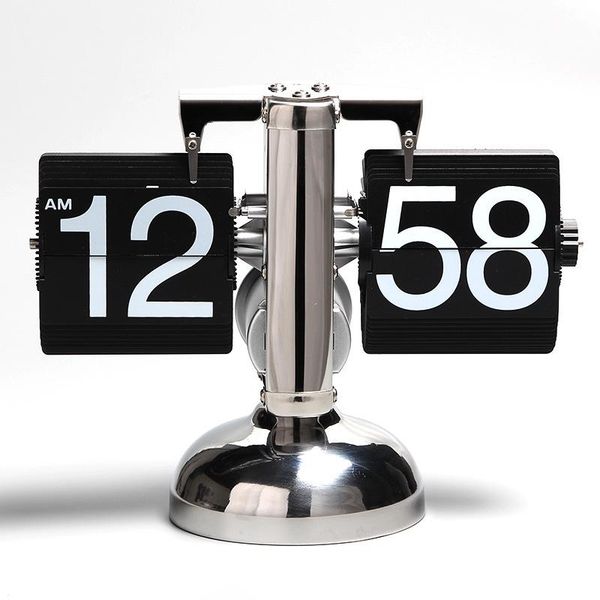 desk & table clocks clock retro flip over stainless steel internal gear operated balance art quartz small scale
desk & table clocks clock retro flip over stainless steel internal gear operated balance art quartz small scale