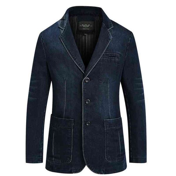 men's jackets men denim blazer fashion cotton vintage suit coat male plus size blue casual jeans jacket 4xl autumn clothes veste h, Black;brown
men's jackets men denim blazer fashion cotton vintage suit coat male plus size blue casual jeans jacket 4xl autumn clothes veste h, Black;brown