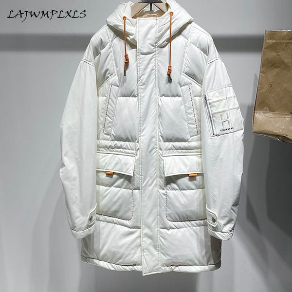winter warm down coats men letter printed thicken jacket fashion thick white duck parkas hooded outerwear men's clothing, Black
winter warm down coats men letter printed thicken jacket fashion thick white duck parkas hooded outerwear men's clothing, Black