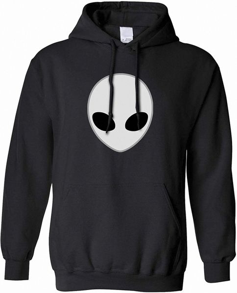 alien hoodie nerdy iconic sci fi head design g4gc#, Black 
alien hoodie nerdy iconic sci fi head design g4gc#, Black