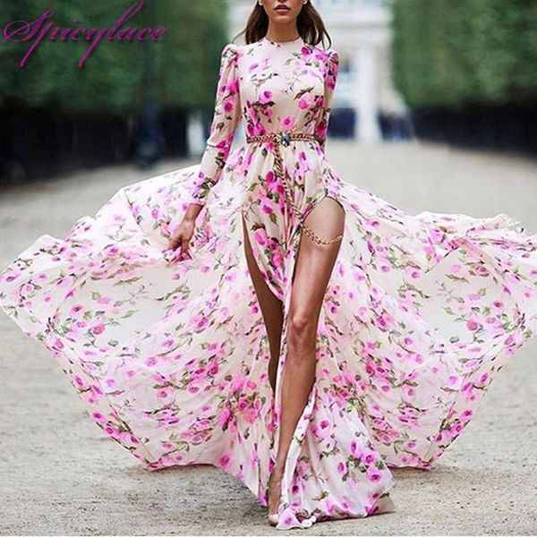 casual dresses evening bohemian chiffion high open flower large dress party maxi spring puff sleeve beach long vestidos, Black;gray
casual dresses evening bohemian chiffion high open flower large dress party maxi spring puff sleeve beach long vestidos, Black;gray