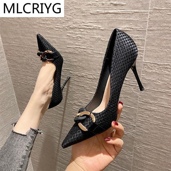 summer fashion pointed soft leather women's high heels casual party stilettos comfortable shoes pumps dress, Black
summer fashion pointed soft leather women's high heels casual party stilettos comfortable shoes pumps dress, Black
