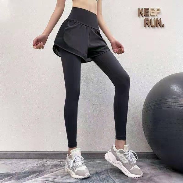 high-waist hip-lifting fake two-piece fitness pants women's running yoga stretch tight outer wear training quick-drying exercise outfit
high-waist hip-lifting fake two-piece fitness pants women's running yoga stretch tight outer wear training quick-drying exercise outfit