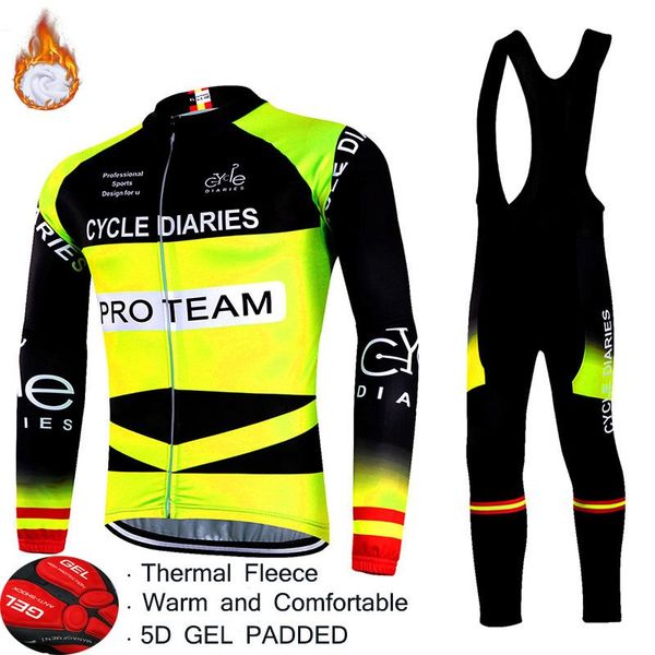 racing sets cycle-diaries pro team winter cycling clothing thermal fleece jersey mountain ropa ciclismo 5d gel padded, Black;blue
racing sets cycle-diaries pro team winter cycling clothing thermal fleece jersey mountain ropa ciclismo 5d gel padded, Black;blue